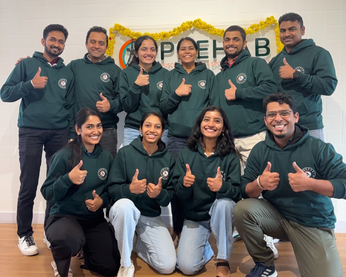 Online consultation with physiotherapist